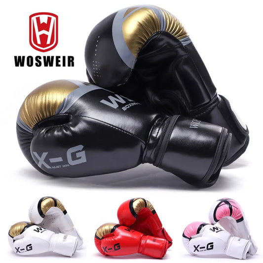 Luvas WOSWEIR Kick Box para homens e mulheres